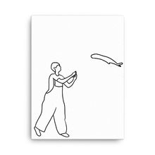 Load image into Gallery viewer, Pike Place Fish Throw Canvas