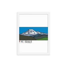 Load image into Gallery viewer, Mt. Rainier Framed poster
