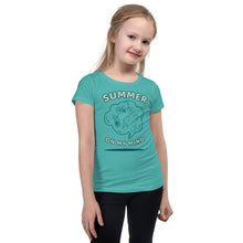Load image into Gallery viewer, Summer On My Mind Girl's T-Shirt
