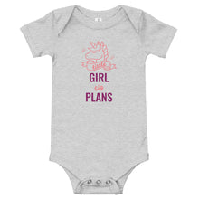 Load image into Gallery viewer, Little Girl Big Plans Infant Bodysuit