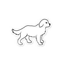 Load image into Gallery viewer, White Dog Sticker