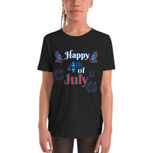 Load image into Gallery viewer, 4th of July Youth Short Sleeve T-Shirt