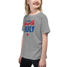 Load image into Gallery viewer, Fourth of July Youth Short Sleeve T-Shirt