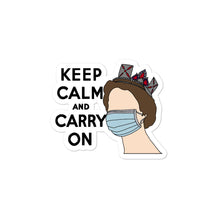 Load image into Gallery viewer, Keep Calm and Carry on Sticker
