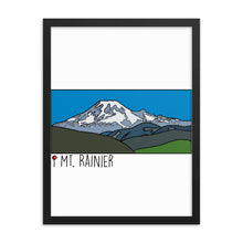 Load image into Gallery viewer, Mt. Rainier Framed poster