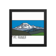 Load image into Gallery viewer, Mt. Rainier Framed poster