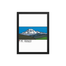 Load image into Gallery viewer, Mt. Rainier Framed poster