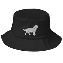 Load image into Gallery viewer, White Dog Bucket Hat
