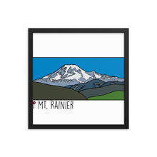 Load image into Gallery viewer, Mt. Rainier Framed poster