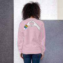 Load image into Gallery viewer, Pride Hands Sweatshirt