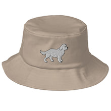 Load image into Gallery viewer, White Dog Bucket Hat