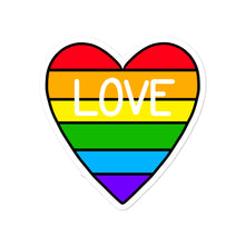 Load image into Gallery viewer, Pride Heart Sticker