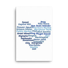 Load image into Gallery viewer, Washington Love Canvas