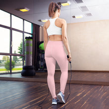 Load image into Gallery viewer, Blush Pink Yoga Leggings