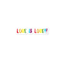 Load image into Gallery viewer, Love is Love! Sticker