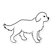 Load image into Gallery viewer, White Dog Sticker