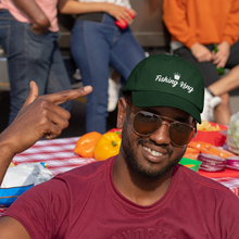 Load image into Gallery viewer, Fishing King Hat Dark