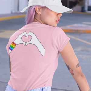 Pride Hands Back Decal T-Shirt