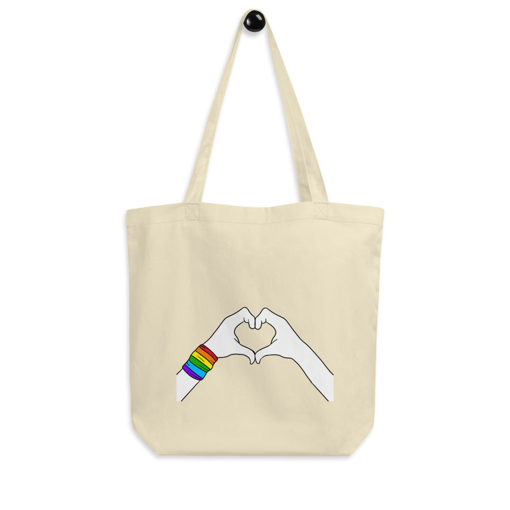 Pride Hands Eco Tote Bag