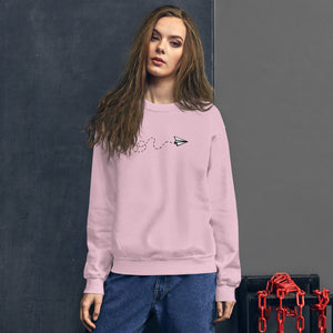 Paper Airplane Sweatshirt