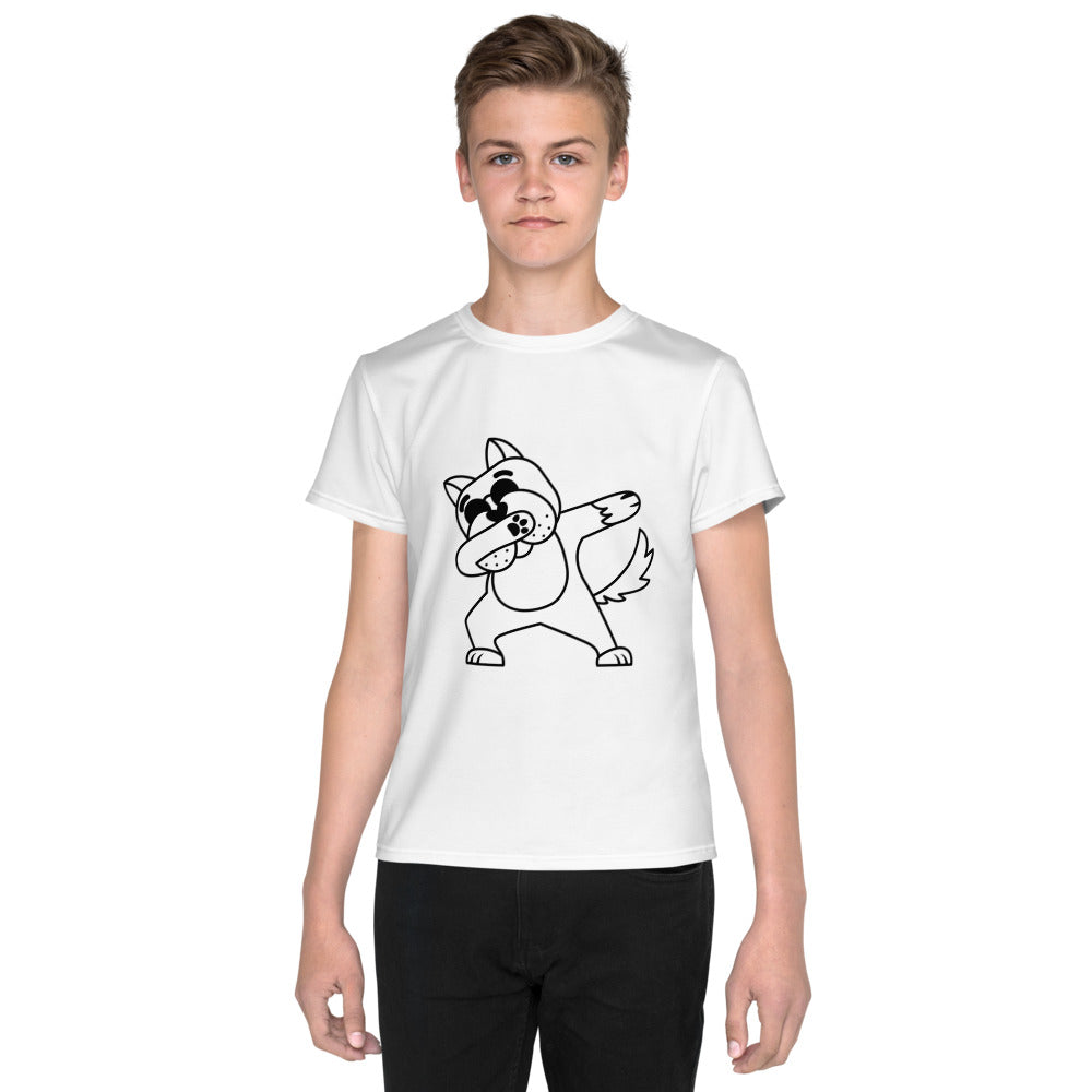 Dabbing Dog Youth T-Shirt