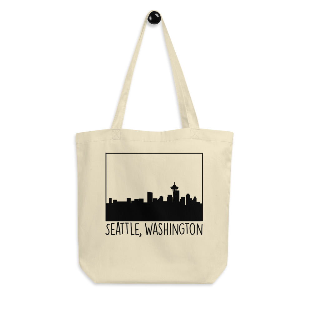 Seattle Skyline Eco Tote Bag