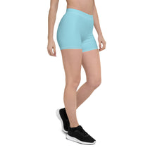 Load image into Gallery viewer, Light Blue Bike Shorts
