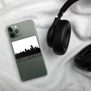 Seattle Skyline iPhone Case