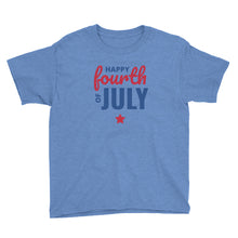 Load image into Gallery viewer, Fourth of July Youth Short Sleeve T-Shirt
