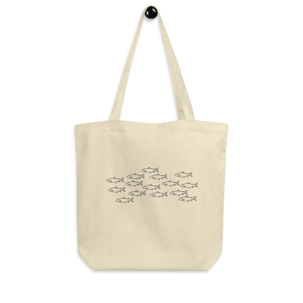 Salmon School Eco Tote Bag