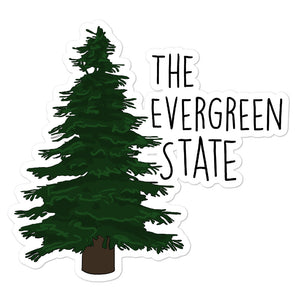 The Evergreen State Sticker