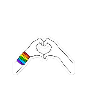 Love Hands Sticker