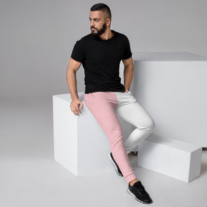 Pink Split Men's Joggers