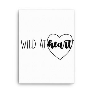 Wild at Heart Canvas