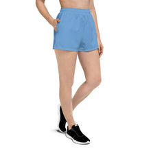 Load image into Gallery viewer, Light Blue Women&#39;s Athletic Short Shorts
