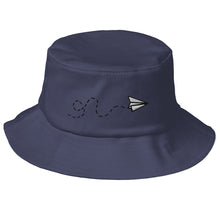 Load image into Gallery viewer, Paper Airplane Bucket Hat

