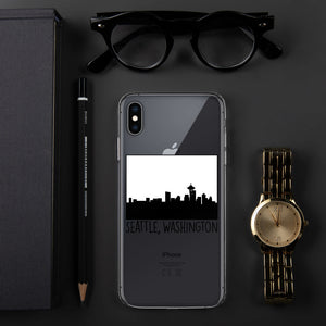 Seattle Skyline iPhone Case