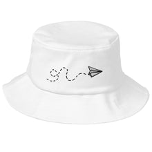 Load image into Gallery viewer, Paper Airplane Bucket Hat
