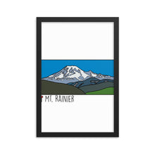 Load image into Gallery viewer, Mt. Rainier Framed poster
