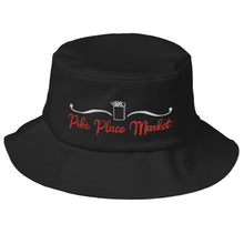 Load image into Gallery viewer, Pike Place Market Bucket Hat Dark
