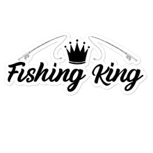 Load image into Gallery viewer, Fishing King Sticker
