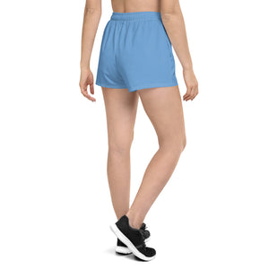Light Blue Women's Athletic Short Shorts