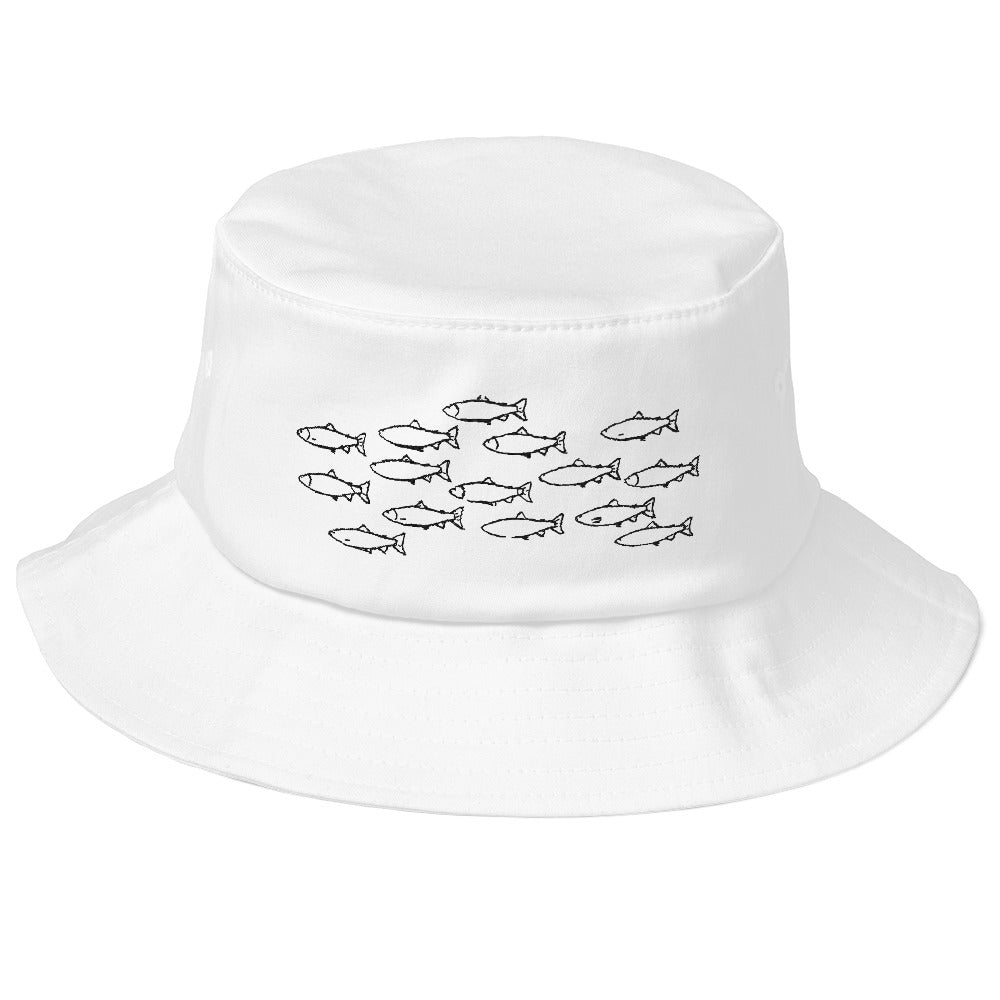 Salmon School Bucket Hat