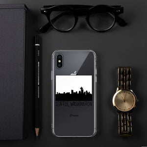 Seattle Skyline iPhone Case