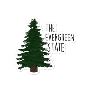 The Evergreen State Sticker