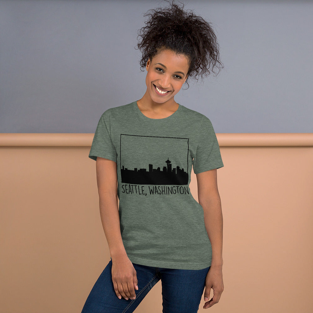 Seattle City Skyline Tee