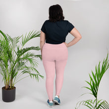 Load image into Gallery viewer, Blush Pink Plus Size Leggings
