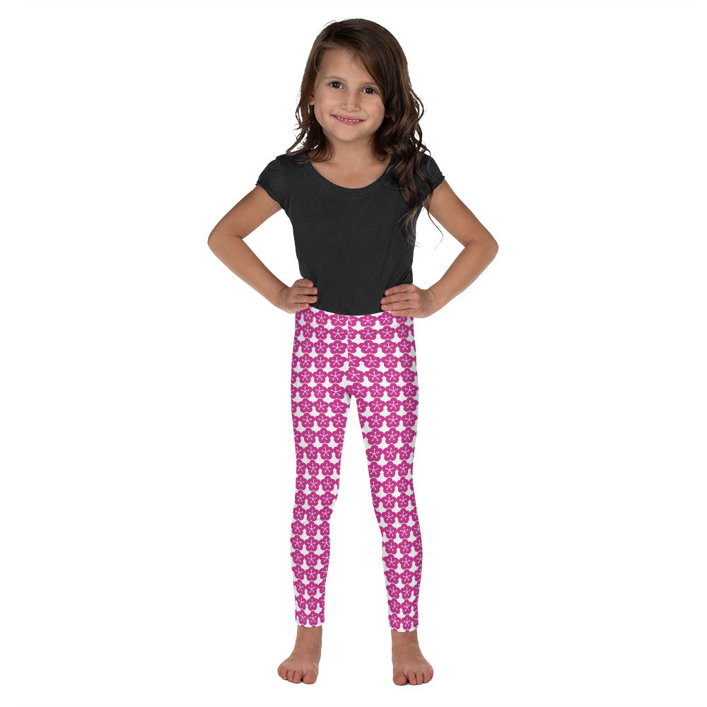 Flower Print Kid's Leggings