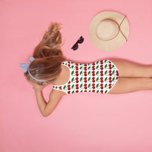 Load image into Gallery viewer, Cherry Print Youth Swimsuit

