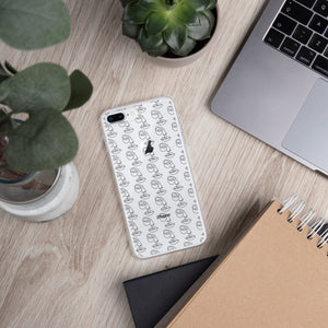One Line Face iPhone Case